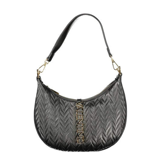 Nero Polyurethane Women's Shoulder Bag