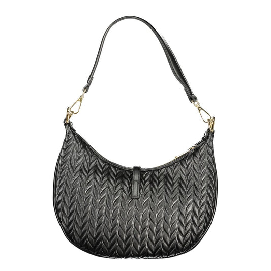 Nero Polyurethane Women's Shoulder Bag