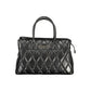 Black Polyurethane Women Bag