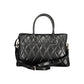 Black Polyurethane Women Bag