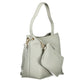 Grigio Polyurethane Women Shoulder Bag