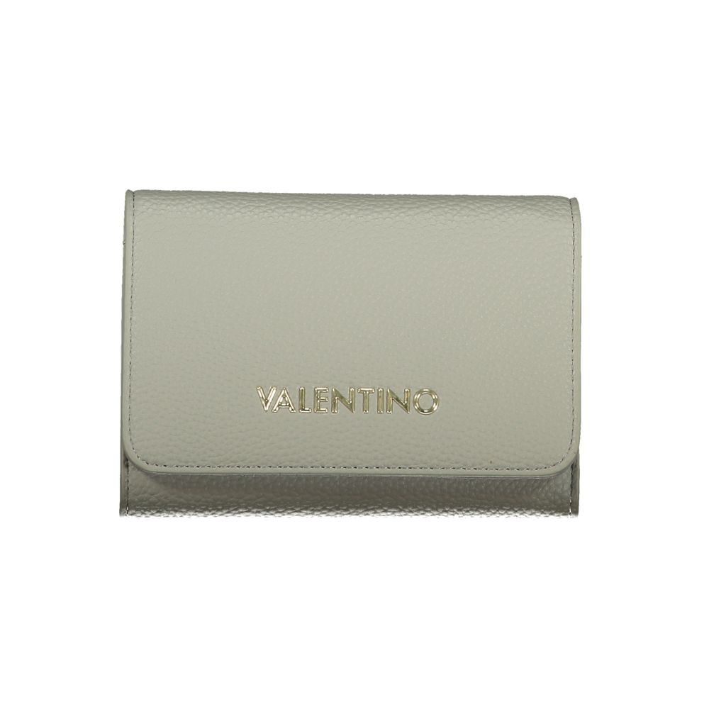 Grigio Polyurethane Women Wallet