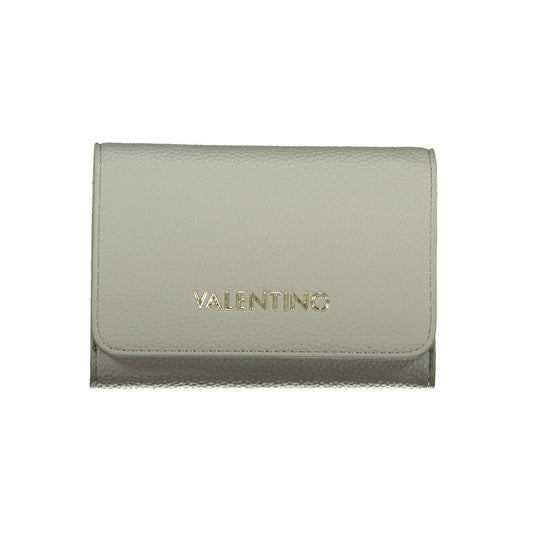 Grigio Polyurethane Women Wallet