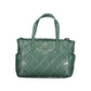 Green Polyurethane Women's Bag