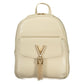 Beige Polyurethane Women Backpack