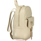 Beige Polyurethane Women Backpack