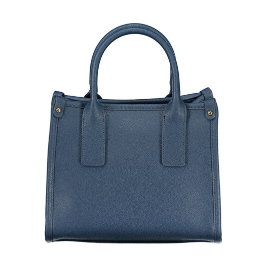Blu Poliuretano Woman Handbag