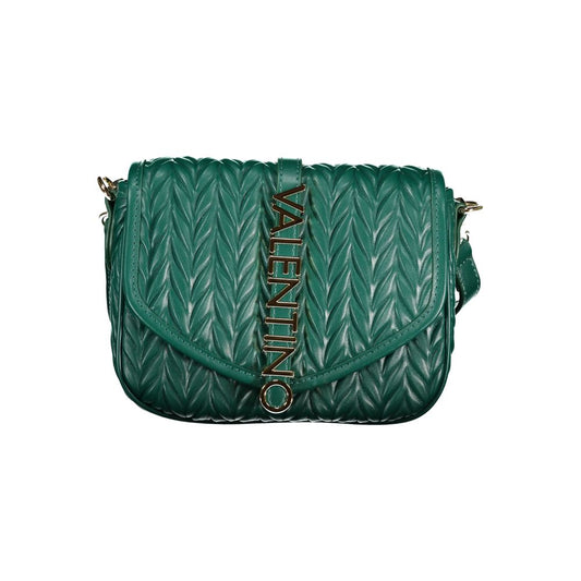 Verde Polyurethane Women Handbag