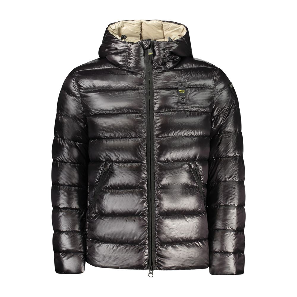 Black Polyamide Jackets & Coat