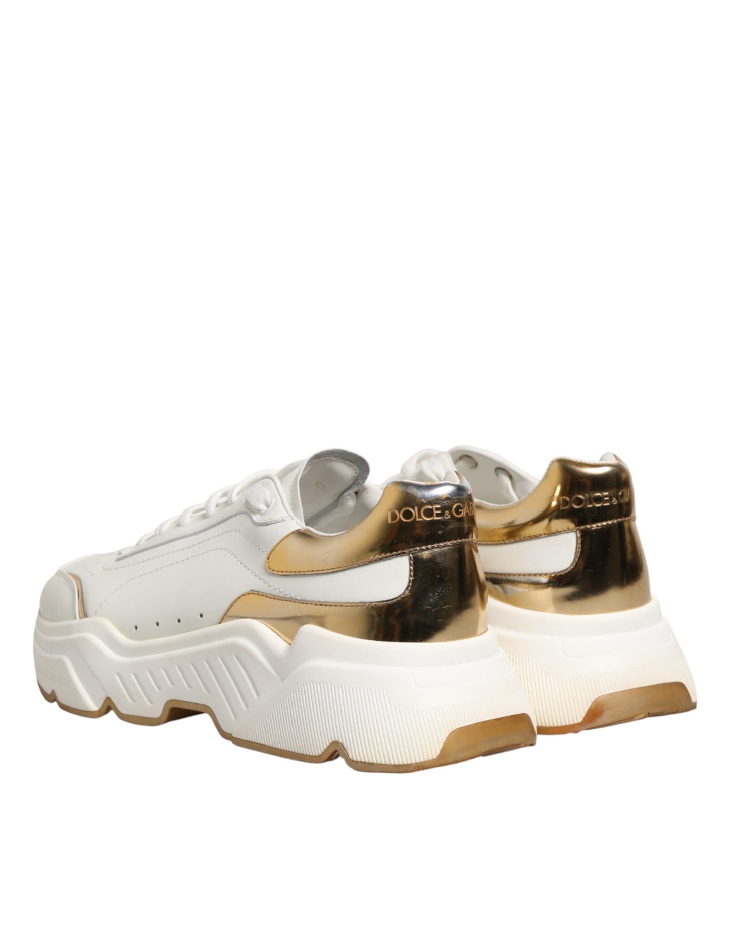 White Gold Daymaster Low Top Sneakers  Shoes