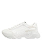 White Leather Daymaster Low Top Sneakers Shoes