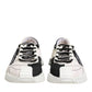 White Black Leather NS1 Sneaker  Shoes
