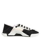 White Black Leather NS1 Sneaker  Shoes