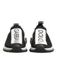 Black Logo Low Top Sorrento Sneakers Shoes