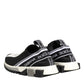 Black Logo Low Top Sorrento Sneakers Shoes