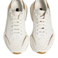 White Gold Daymaster Low Top Sneakers Shoes
