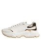 White Gold Daymaster Low Top Sneakers Shoes