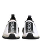 White Logo Low Top Sorrento Sneakers Shoes