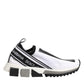 White Logo Low Top Sorrento Sneakers Shoes