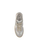 White Calf Leather Bos Taurus Low Top Sneakers