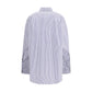 Blue Cotton Dress Shirt