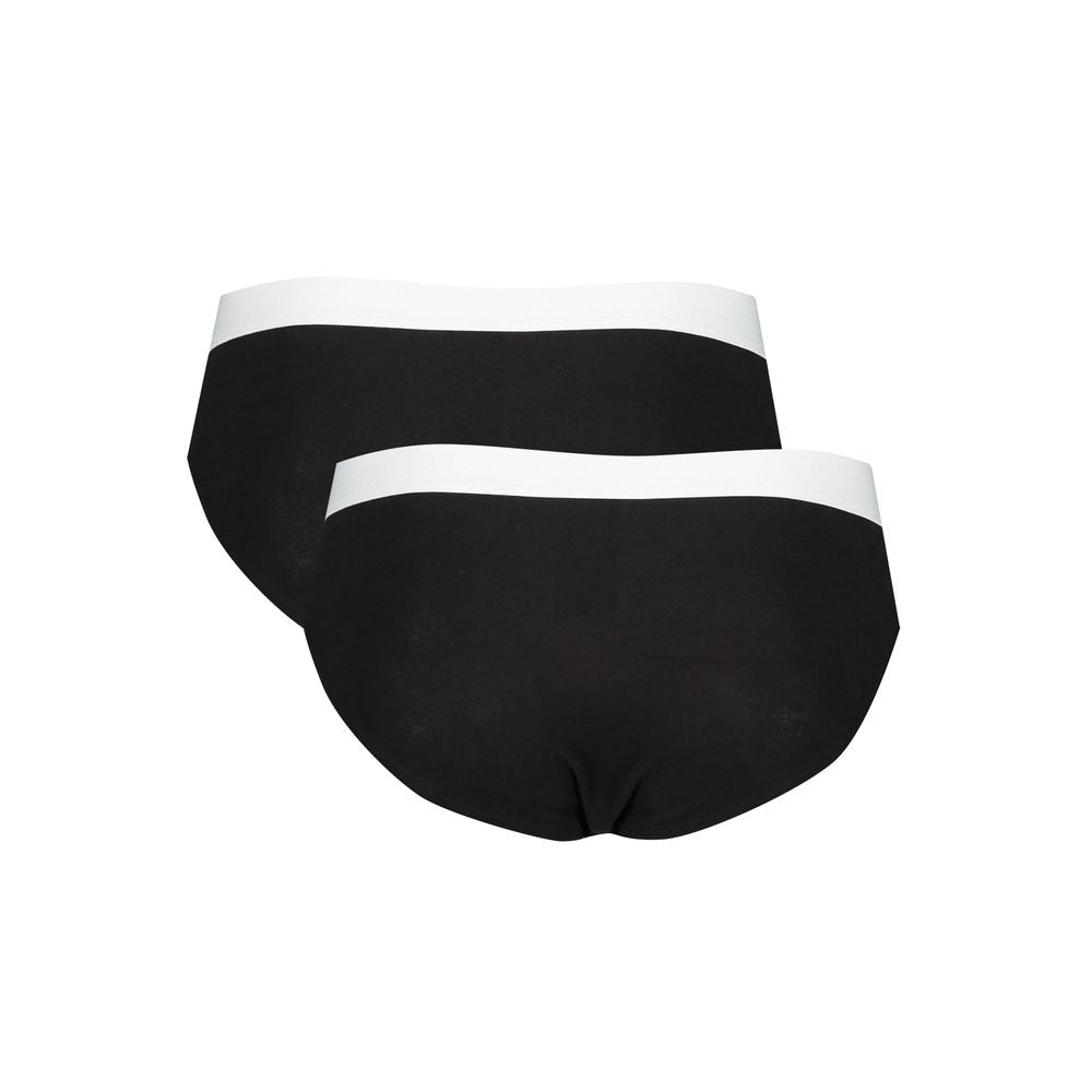 "Black Cotton Men Underwear"