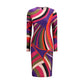 Multicolor Polyamide Casual Dress