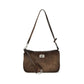 Brown Calf Leather Bos Taurus Clutch Bag