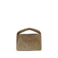Beige Calf Leather Bos Taurus Handbag