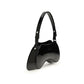Black Polyethylene Shoulder Bag