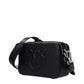 Black Leather Crossbody Bag