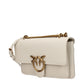 Beige Leather Crossbody Bag