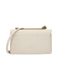 Beige Leather Crossbody Bag