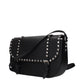 Black Leather Crossbody Bag