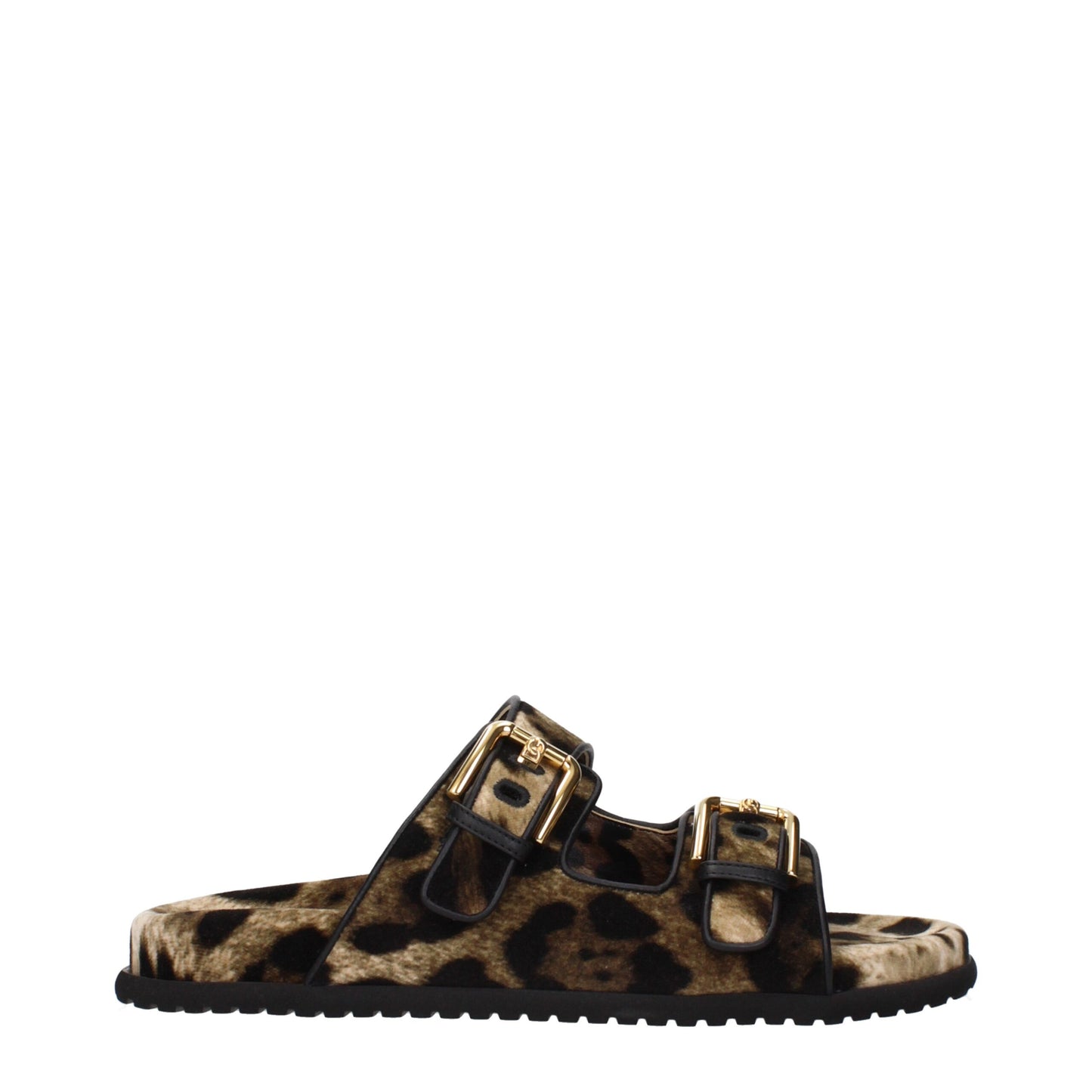 Beige Velvet Slippers
