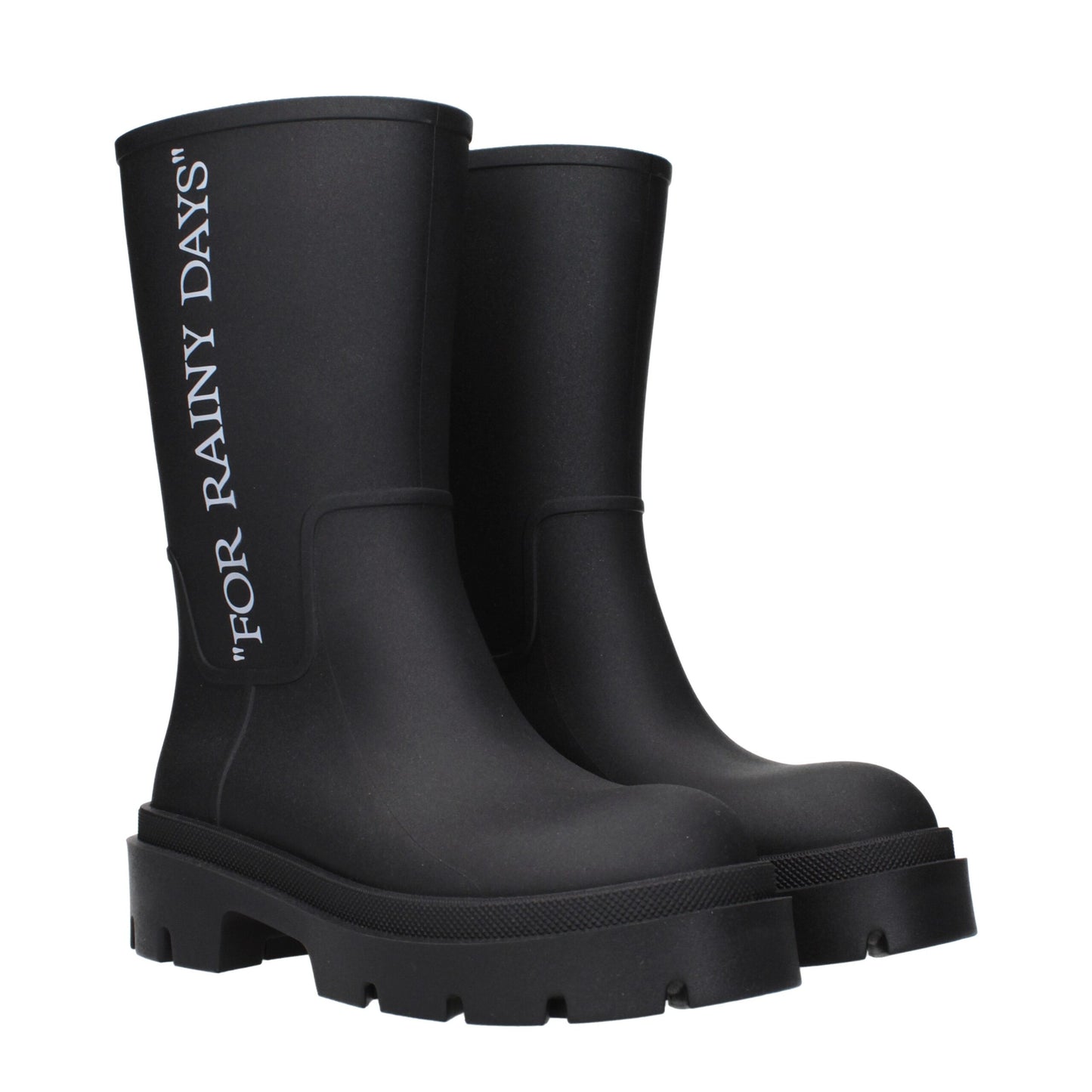 Black Cotton Ankle Boots