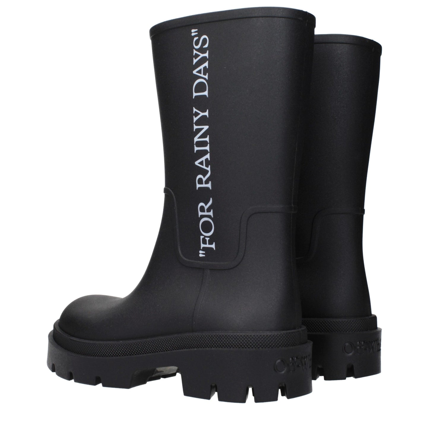 Black Cotton Ankle Boots