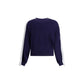 Blue Viscose Sweatshirt