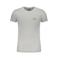 White Cotton Men's T-Shirt