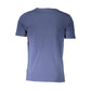 Blu Cotton Men T-Shirt