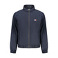 Blue Polyester Men's Jacket