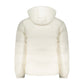 White Polyester Men's Jacket