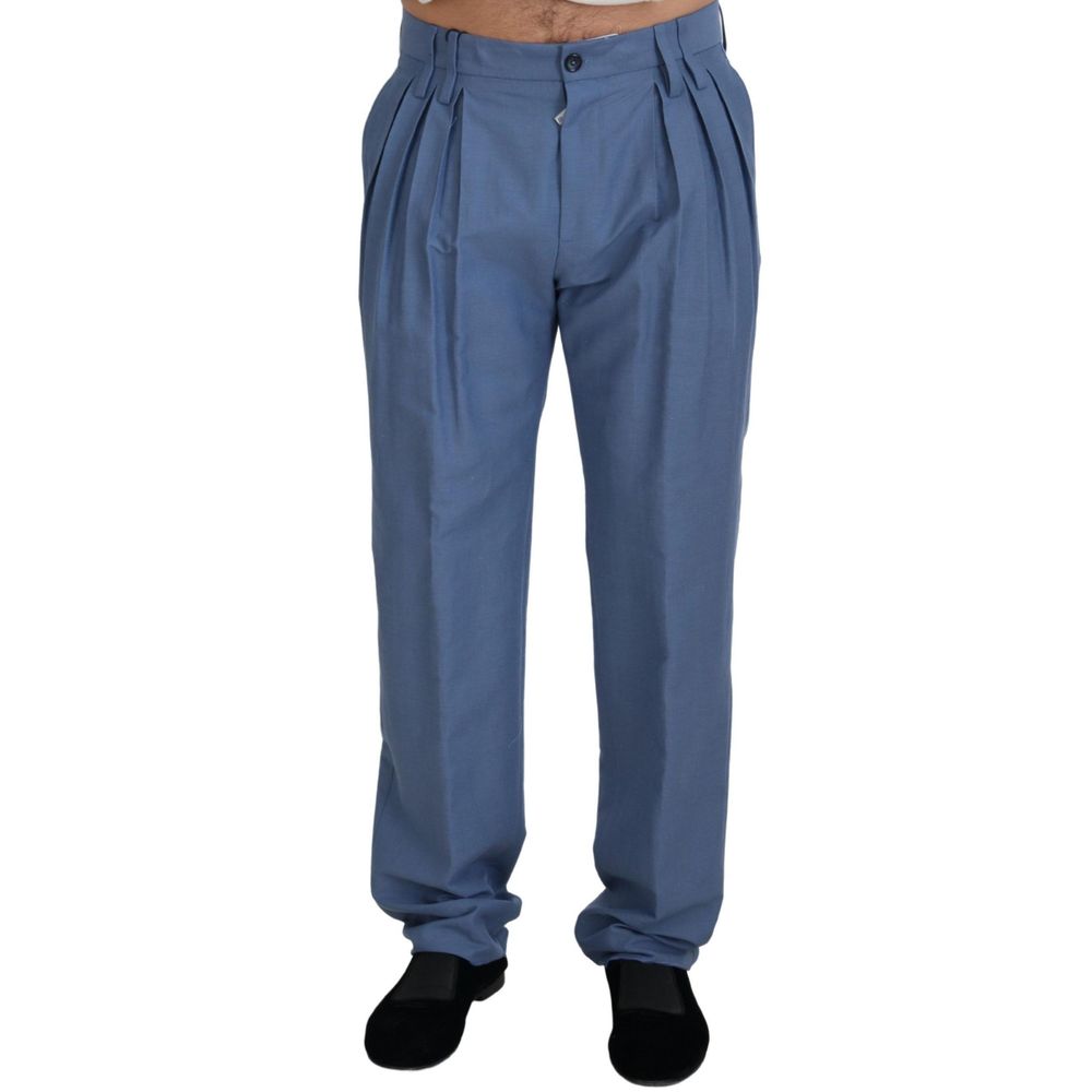 Black Cotton Dress Pants