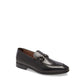 Black Calfskin Slip-On Loafers