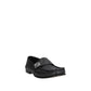 Black Calfskin Slip-On Loafers