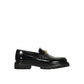 Black Calfskin Slip-On Loafers