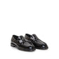 Black Calfskin Slip-On Loafers