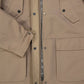 Brown Polyester Parka
