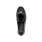 Black Calfskin Slip-On Loafers