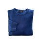 Blue Cashmere Men Sweater